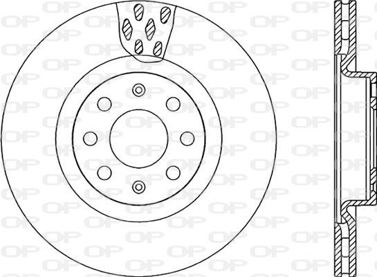 OPEN PARTS Bremžu diski BDR2259.20